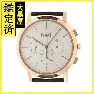 PIAGET 腕時計 アルティプラノ G0A40030 18Kピンクゴールド/アリゲーター フライバッククロノグラフ 手巻機械式 【472】