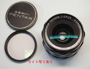 ペンタックス　２８ｍｍ／３．５　 スクリュウマウント