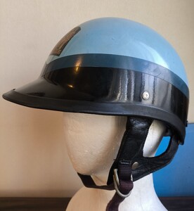 装飾品　mchal ポリス　クラブスター　マクホール　vintage helmet 　ビンテージ　ヘルメット ノマドクロージング　BELL ポリヘル　500TX　