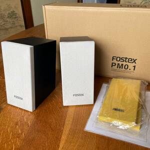  FOSTEX PM0.1 デスクトップスピーカーシステム　替えグリル付き