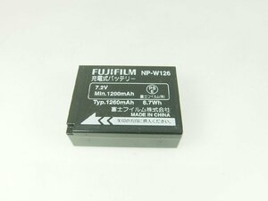 M160☆中古1★フジフィルム 純正バッテリー NP-W126 複数あります