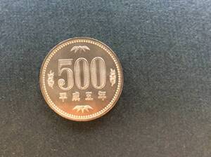 平成5年500円白銅貨