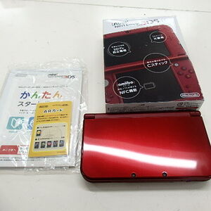 1円スタート激レア Nintendo ニンテンドー 3DSLL RED-001 RED-S-JPN-C0 レッド 箱付き 妖怪ウォッチ ソフト付き 32573 11-2