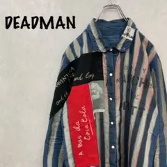 激レア DEADMAN デッドマン アナーキーシャツ 松本潤着用モデル 馬克思