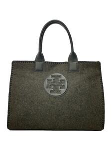 TORY BURCH◆トートバッグ/ウール/GRY/HLM034