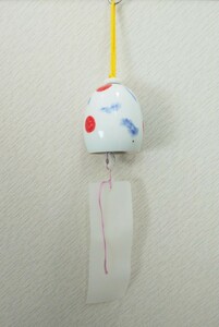 手作り陶風鈴 陶器 風鈴 呼び鈴、ドアチャイムにも 手作り 夏 風物詩 涼 