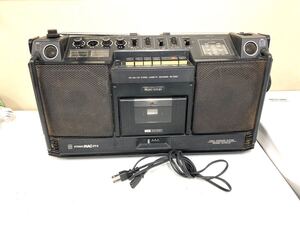 ナショナル National STEREO MAC ST-5 ステレオラジオカセット　ヴィンテージ アンティーク　AM受信、カセット再生OK RS-4250 a393