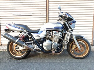 即決 CB1300SF SC40-105 やや高額改造車 FCR39キャブレター STRIKERマフラー ステップ他改多数『始動確認動画有』実動現状渡し ZRX XJR 