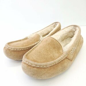 ◇ UGG アグ もこもこ あったか 秋冬 シンプル カジュアル アンスレー スリッポン サイズ23 キャメル レディース E