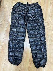 ザノースフェイス THE NORTH FACE ND18172 Light Heat Pant ライトヒートパンツ ダウン 美品 S ブラック