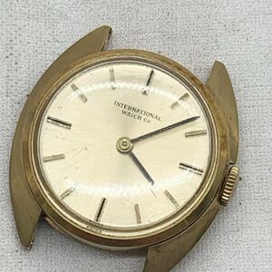 ★ML10507★ 稼動品 K18/750YG IWC 腕時計 R2800 腕時計 手巻き インターナショナルウォッチ レディース