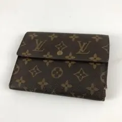 LOUIS VUITTON ヴィトン エテュイパピエ モノグラム 二つ折り財布