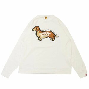 HUMAN MADE ヒューマンメイド GRAPHIC L/S T-SHIRT 長袖シャツ 長袖 ファッション ホワイト 中古 M TN 1