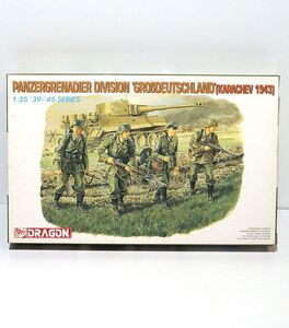 ドラゴン 1/35 ドイツ 装甲擲弾兵 グロスドイッチュランド師団 (カラコフ1943) 6124 WWⅡ 兵士 野戦服 プラモデル フィギュア ミリタリー