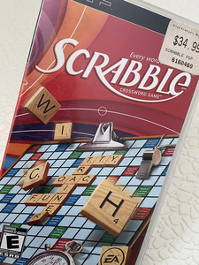 【PSP動作品】SCRABBLE 英語学習用ゲーム 海外版 Electronic Arts 匿名配送可能