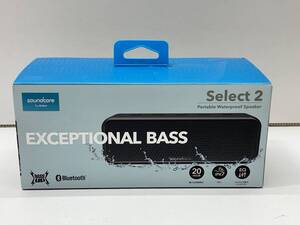 01w4445 ANKER アンカー Soundcore Select 2 ポータブルスピーカー ブラック Bluetooth 防水 IPX7 動作確認済み 中古品