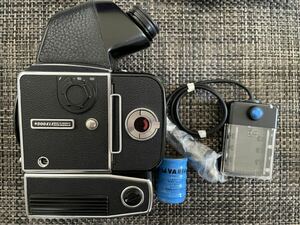 完動美品 HASSELBLAD 500ELX NC-2ファインダー ハッセルブラッド a24マガジン 新品シャッター付き外部電源 