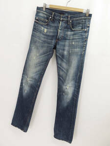 2006 DIOR HOMME by HEDI SLIMANE DUST WASH DENIM PANTS 28 6HH1011470 ディオールオム ダストウォッシュ デニム パンツ エディスリマン