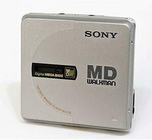 SONY ソニー　MZ-E35-S シルバー　ポータブルMDプレーヤー（MD再生専用機/M(中古品)