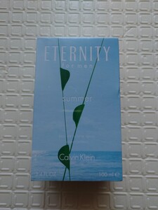 未使用　ETERNITY for men summer 2008 Calvin Klein　エタニティ　サマー　100ml 