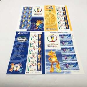 ◎L854【未使用】2002 FIFA WORLD CUP KOREA JAPAN ワールドカップ 切手80円×20枚 90円×20枚 3400円分 (ma)