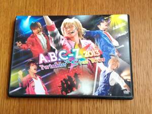 1Y12 即決有 中古DVD 初回限定盤 A.B.C-Z/2013 Twinkle×2 Star Tour