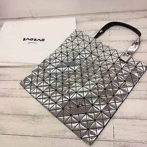 BAO BAO ISSEY MIYAKE バオバオ イッセイミヤケ トートバッグ PLATINUM-2 プリズム プラチナム BB71-AG123-91 袋付き