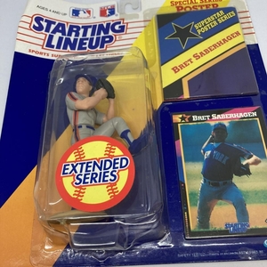 SPORTS SUPER STAR COLLECTIBLES STARTING LINEUP BRET　SABERHAGEN MLB　【レターパックプラス発送】　17899