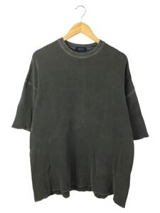 NAUTICA◆長袖Tシャツ/M/コットン/GRY/無地/222-1246