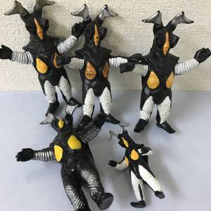 ゼットン 5体 ウルトラ怪獣 ソフビ フィギュア バンダイ 長期保管品