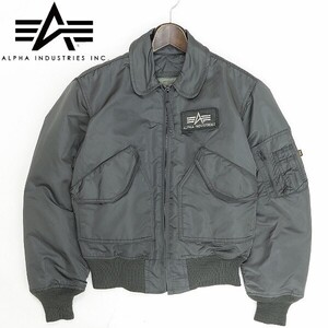 USA製◆ALPHA INDUSTRIES アルファ インダストリーズ CWU-45/P 中綿 フライト ジャケット S