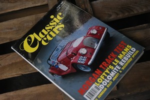 B0209 「CLASSIC CARS」　クラシックカーズ　マガジン　カスタム 古本　雑誌 カスタム 古本　雑誌 旧車　当時物　ビンテージ　自動車