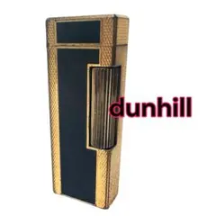 dunhill ダンヒル ローラ ライター 漆 ブラック ゴールド 着火未確認