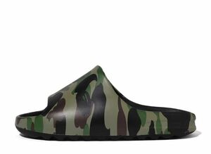 A BATHING APE 1ST CAMO SLIDE SANDALS "Green" 28cm 1K20-191-013-GRN