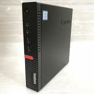 超小型デスクトップ ビジネス向け Lenovo ThinkCentre M710q Tiny (Core i5-6500T 2.5GHz/4GB/500GB/Wi-Fi/Windows10 Pro)[665723-]