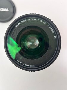 埼玉戸田店【現状品】01-06 SIGMA シグマ 24-70mm 1:2.8 EX DG MACRO レンズのみ