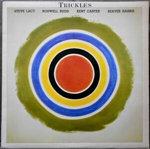 (LP) 国内初回オリジナル STEVE LACY(ss) [TRICKLES] スティーブ・レイシー/Roswell Rudd/Free Jazz/1976年/Black Saint(徳間音工)/JC-3508