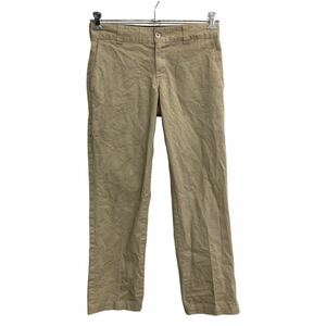 Dickies ワークパンツ W30 ディッキーズ ベージュ メキシコ製 古着卸 アメリカ仕入 2303-216