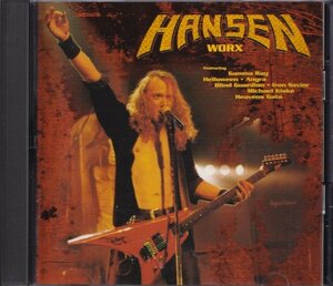 即決77【カイハンセン 「ハンセン・ワークス」 Helloween,Gamma Ray,Blind Guardian,Heavens Gate等 フォトギャラリー付】美品