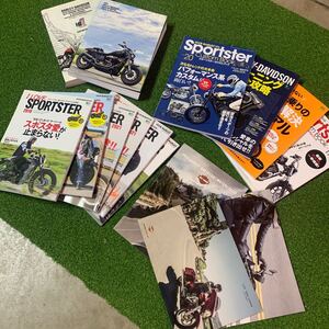 空冷スポーツスター 雑誌色々 ハーレーダビッドソン スポーツスター HARLEY別冊 sportster xl1200 xl883