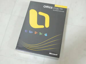 A-04376●Microsoft Office Mac 2008 BUSINESS EDITION アップグレード版