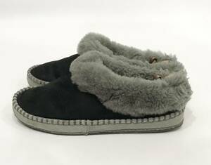 UGG Wrin ウリン シープスキン スリッポン ブーツ 靴 ボア 黒 S/N 1007727 アグ SIZE：23.0■0527S