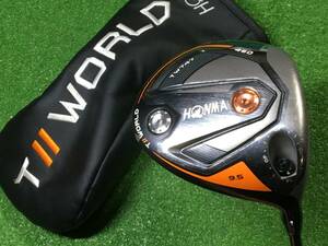 hvc-681 中古　ホンマ　ツアーワールド/HONMA TW747 460　ドライバー 9.5度　純正カーボン S