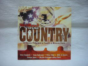 即落札 This is Real COUNTRY／Glen Cambell・Lynn Anderson・Palsy Cline・Billy Jo Spears・George Jones・Waylon Jennings & Many More