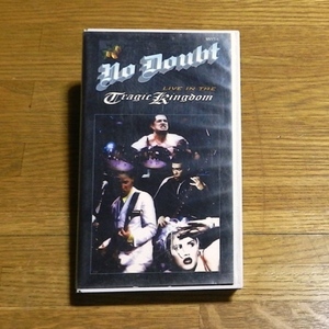 NO DOUBT ノー・ダウト LIVE IN THE TRAGIC KINGDOM ビデオテープ VHS