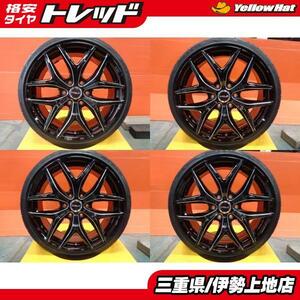 送料無料 225/35R20 NITTO NT555 Delf 01 20インチ 8.5J +38 6H139.7 ハイエース 車検非対応 伊勢 2021年製 200系