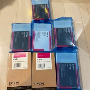 EPSON エプソン インクカートリッジ ICM24 マゼンタ