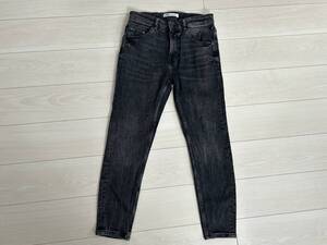 ★ZARA ザラ ストレッチ ブラック デニムパンツ ジーンズ EUR40★