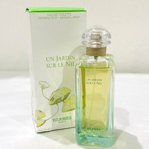 残9割程度 Herms UN JARDIN SUR LE NIL エルメス ナイルの庭 100ml 噴射動作正常確認済 格安 激安 コレクション ハイブランド S2715