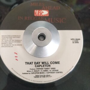 Capleton /That Day Will Come Capleton/Ton load 